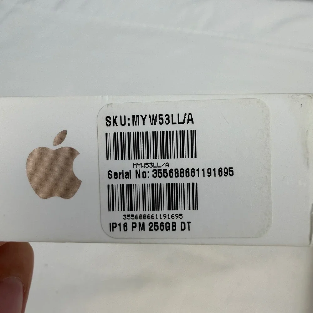 Apple iPhone 16 Pro Max 256GB Desert Titanium Model BOX ONLY